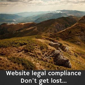 CASL legal compliance text on wilderness image